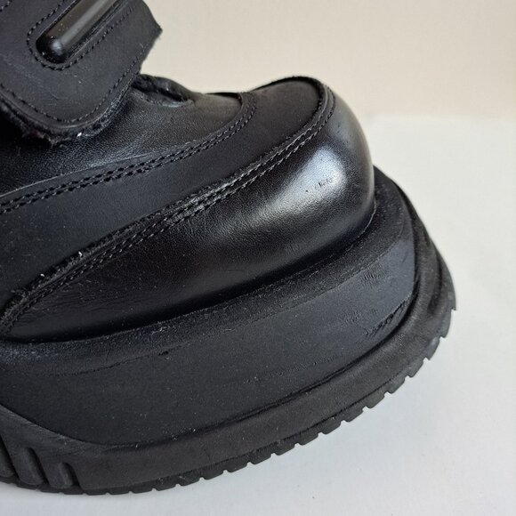 Destroy Vintage Rare Platform Black Shoes Boots Size 36 / US 6 - Picture 12 of 16